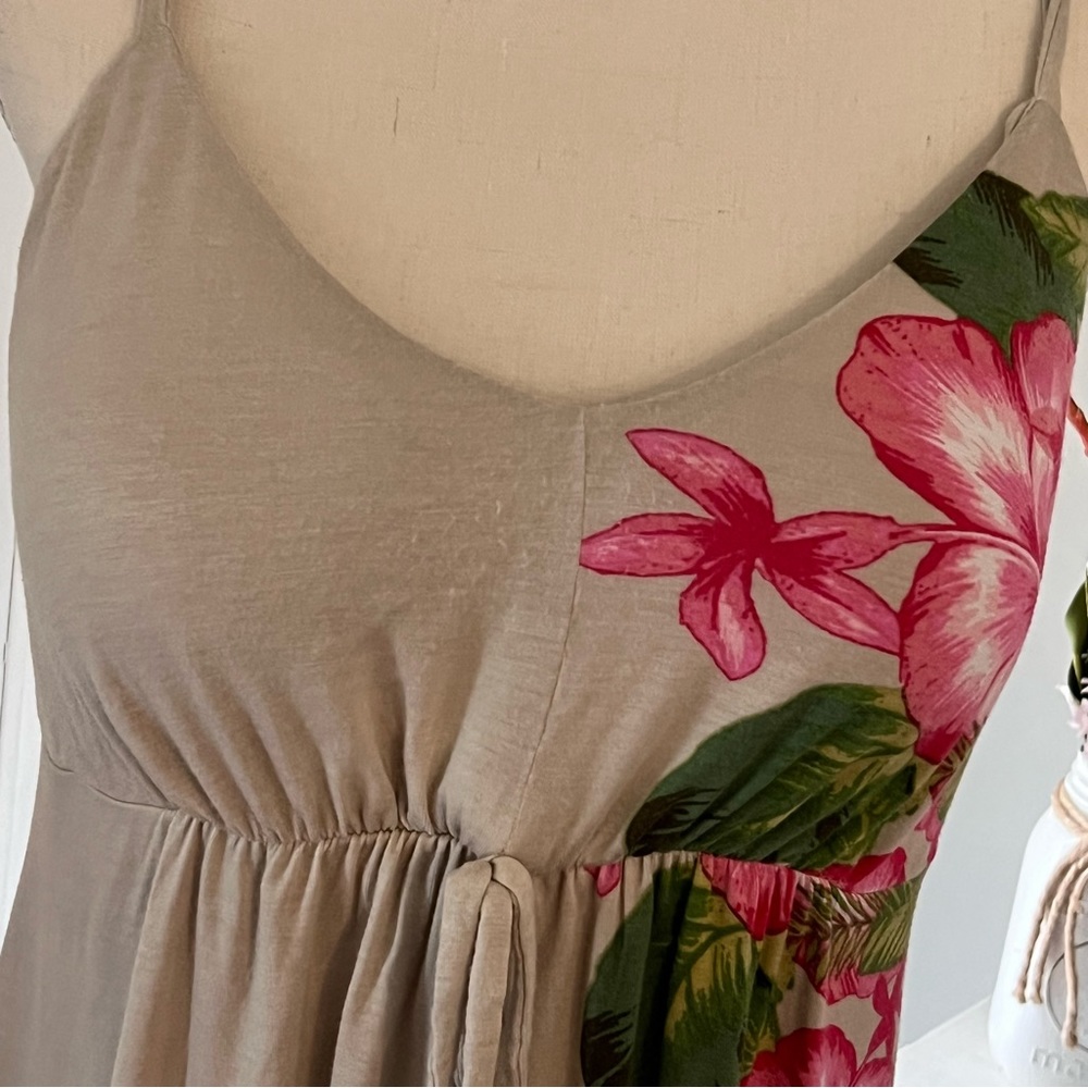 Margaritaville summer sleeveless dress size medium, tropical floral - Picture 3 of 7